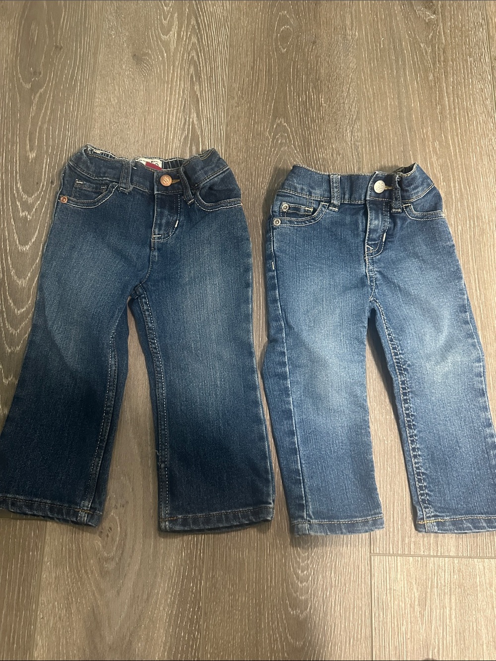 The Children's Place Blue Denim Kids Jeans Duo